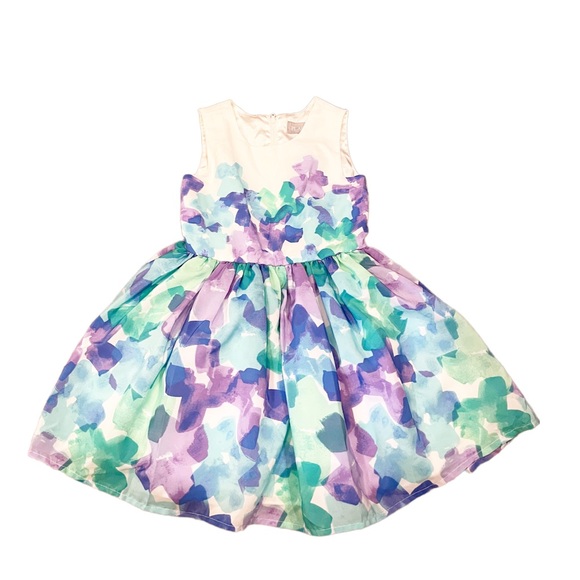 The Children’s Place Floral Fit and Flare Dress Girls Size 6